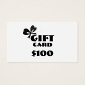 ビジネスカスタムギフトカード (正面)