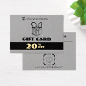 ビジネスカスタムギフトカード (デスク)