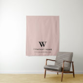 ビジネスカスタムテーブルランナーバナモダンピンク タペストリー (インサイチュ)