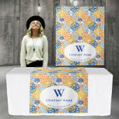 ビジネスカスタムテーブルランナーバナーフローラ タペストリー