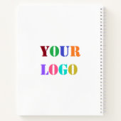 ビジネスカスタムノートブックのロゴのプロモーション ノートブック (裏面)