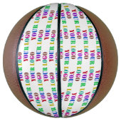 ビジネスカスタムバスケットボールギフトの会社ロゴ バスケットボール (縦)