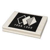 ビジネスカスタムパーソナライズされたロゴを大きく表示 ラバースタンプ (スタンプ)