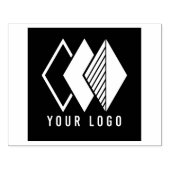 ビジネスカスタムパーソナライズされたロゴを大きく表示 ラバースタンプ (インプリント)