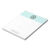 ビジネスカスタムブランディングロゴテンプレート ノートパッド (回転)