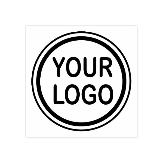 ビジネスカスタムブランディングロゴテンプレート ラバースタンプ (インプリント)