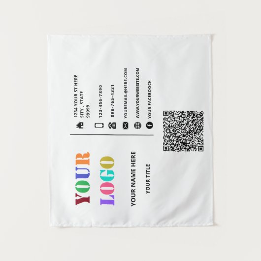 ビジネスカスタムプロモーションのタペストリーの会社 タペストリー (正面)