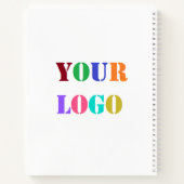 ビジネスカスタムプロモーションのロゴパーソナライズされた ノートブック (裏面)