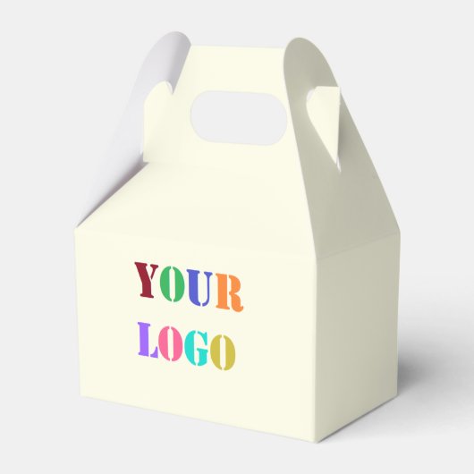 ビジネスカスタムプロモーションのロゴパーソナライズされた フェイバーボックス (正面サイド)
