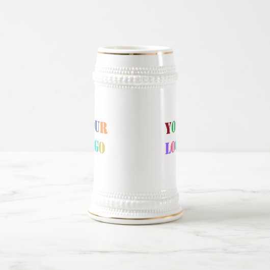 ビジネスカスタムプロモーション用ビールスタインのロゴ ビールジョッキ (中央)