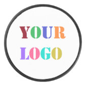 ビジネスカスタムホッケーパックのロゴまたは写真 アイスホッケーパック (正面)