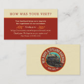 ビジネスカスタムレビューUs 名刺 (正面/裏面)