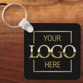 ビジネスカスタムロゴおよびQRコードのプロモーションスワッグ キーホルダー (正面)