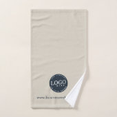 ビジネスカスタムロゴと会社のウェブサイト バスタオルセット (ハンドタオル)