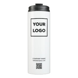 ビジネスカスタムロゴとQRコード タンブラー
