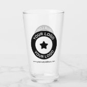 ビジネスカスタムロゴとWebサイトのプロモーション タンブラーグラス (裏面)