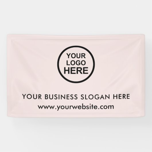 ビジネスカスタムロゴのバナー 横断幕 (横)