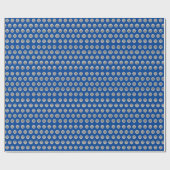 ビジネスカスタムロゴのパターン ラッピングペーパー (フラット)