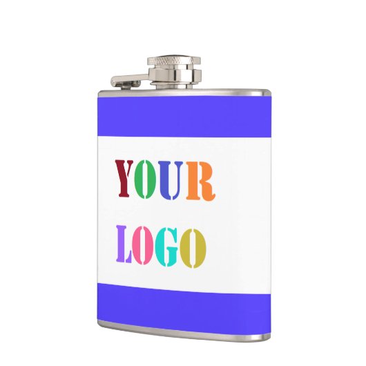 ビジネスカスタムロゴのプロモーションフラスコテンプレート フラスク (左)