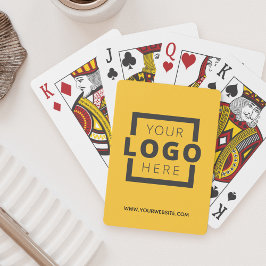 ビジネスカスタムロゴのプロモーションブランド黄色 トランプ