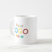 ビジネスカスタムロゴのプロモーションマーケティング コーヒーマグカップ (正面左)