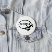 ビジネスカスタムロゴのプロモーション付きビジネスボタンピン 缶バッジ (インサイチュ)