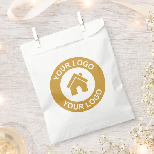 ビジネスカスタムロゴのプロモーション特典バッグ フェイバーバッグ (クリップ留めされた状態)
