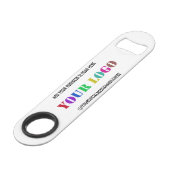 ビジネスカスタムロゴのプロモーション用ソーシャルメディア名 スピード栓抜き (正面アングル)