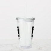 ビジネスカスタムロゴのプロモーション アクリルタンブラー (右)