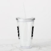 ビジネスカスタムロゴのプロモーション アクリルタンブラー (左)