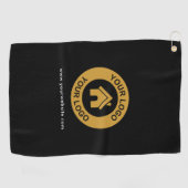 ビジネスカスタムロゴのプロモーション ゴルフタオル (横)