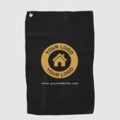 ビジネスカスタムロゴのプロモーション ゴルフタオル (正面)