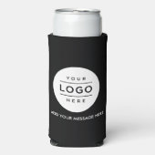 ビジネスカスタムロゴのプロモーション スリム缶クーラー (Seltzer正面)