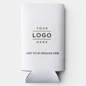 ビジネスカスタムロゴのプロモーション スリム缶クーラー (裏面)