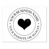 ビジネスカスタムロゴのプロモーション ラバースタンプ (インプリント)