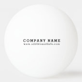 ビジネスカスタムロゴのプロモーション 卓球ボール (裏面)