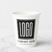 ビジネスカスタムロゴのプロモーション 紙コップ (裏面)