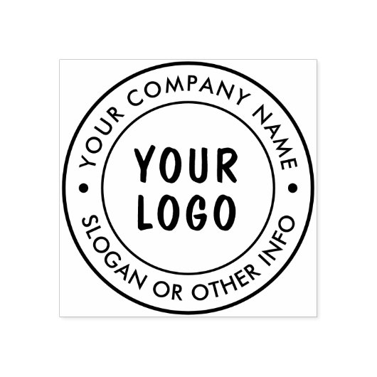 ビジネスカスタムロゴのラバースタンプ ラバースタンプ (インプリント)