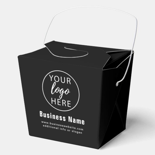 ビジネスカスタムロゴの好意ボックス フェイバーボックス (正面)