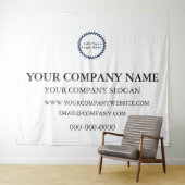 ビジネスカスタムロゴの宣伝用タペストリー タペストリー (インサイチュ(横))