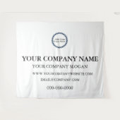 ビジネスカスタムロゴの宣伝用タペストリー タペストリー (正面(横))