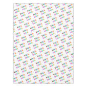 ビジネスカスタムロゴの宣伝用テーブルクロス テーブルクロス (正面)