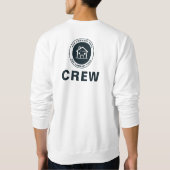 ビジネスカスタムロゴの追加独自の作成 スウェットシャツ (裏面)