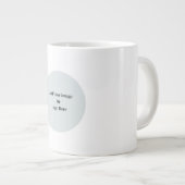 ビジネスカスタムロゴまたはイメージ ジャンボコーヒーマグカップ (正面右)