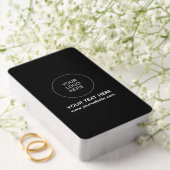 ビジネスカスタムロゴをここにアップロードタロット トランプ (インサイチュ (ウェディング))