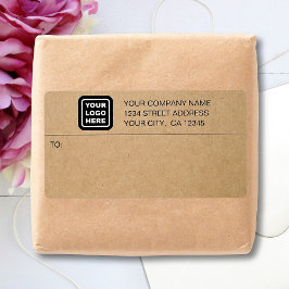 ビジネスカスタムロゴクラフトスタイル出荷ラベル ラベル