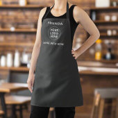 ビジネスカスタムロゴクリーングレープロフェッショナル エプロン