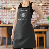 ビジネスカスタムロゴクリーングレープロフェッショナル エプロン