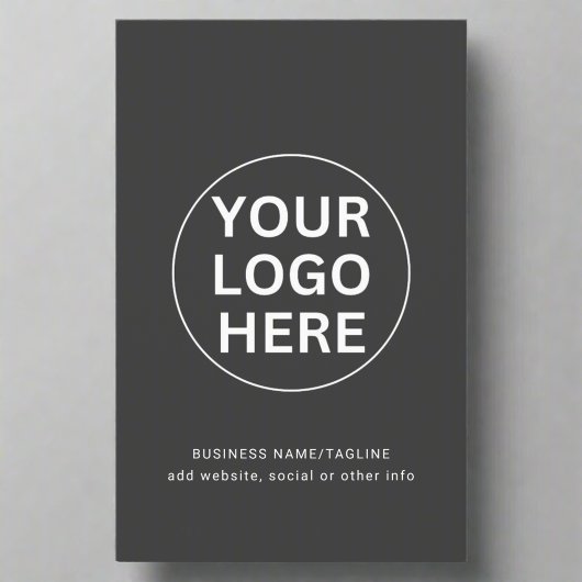 ビジネスカスタムロゴクリーングレープロフェッショナル チラシ