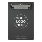 ビジネスカスタムロゴクリーングレープロフェッショナル ミニクリップボード (正面)